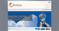 Desktop Screenshot of brightleafpower.com